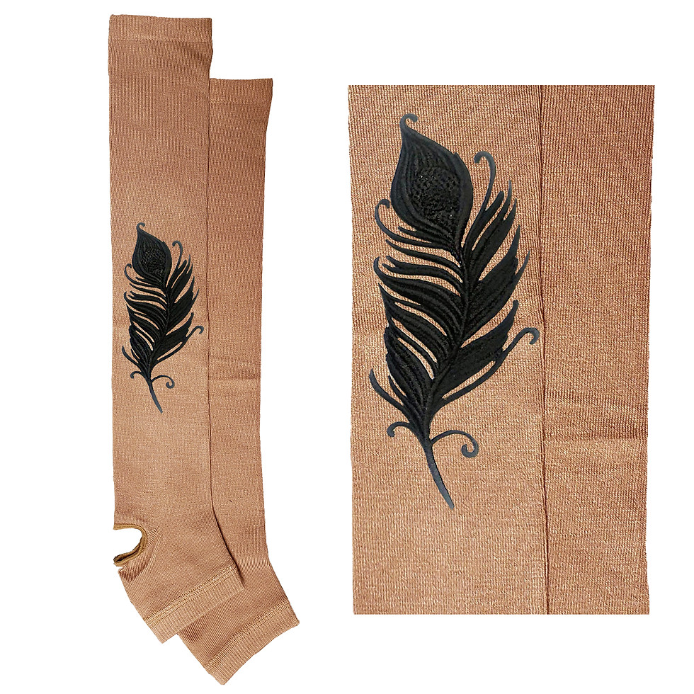 Thumbnail: Luxury Bamboo Yoga Stirrup Socks - Size Sm/Med