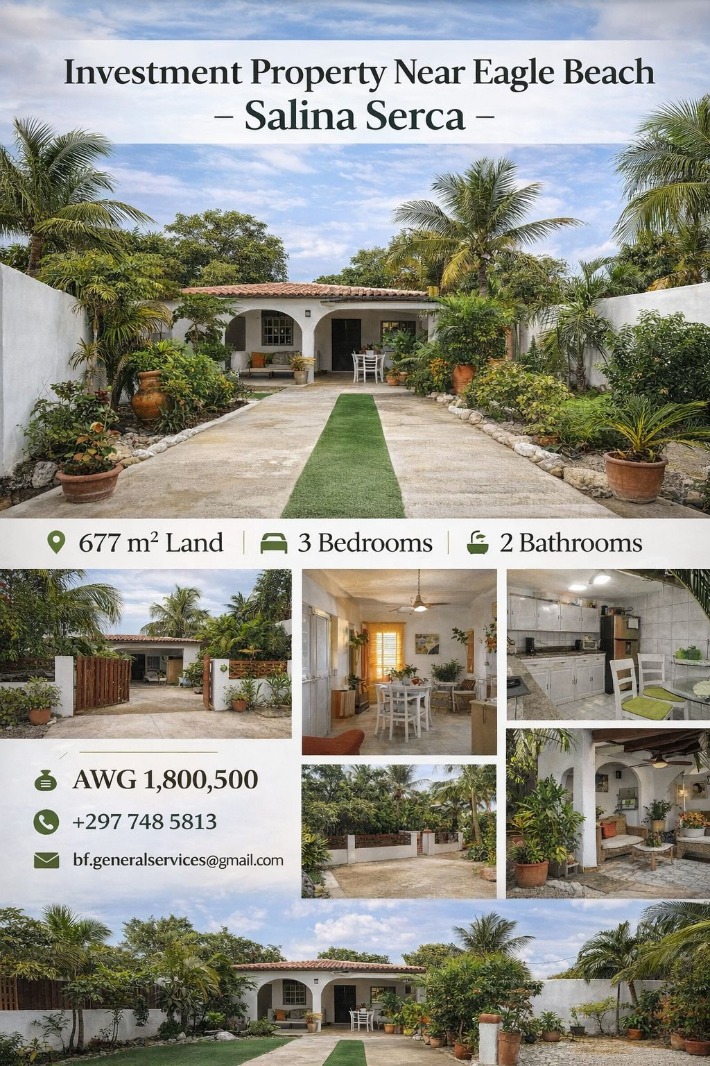 Investment Property Near Eagle Beach – Salina Serca