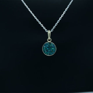 Thumbnail: 9k Gold 10mm pendant, no chain