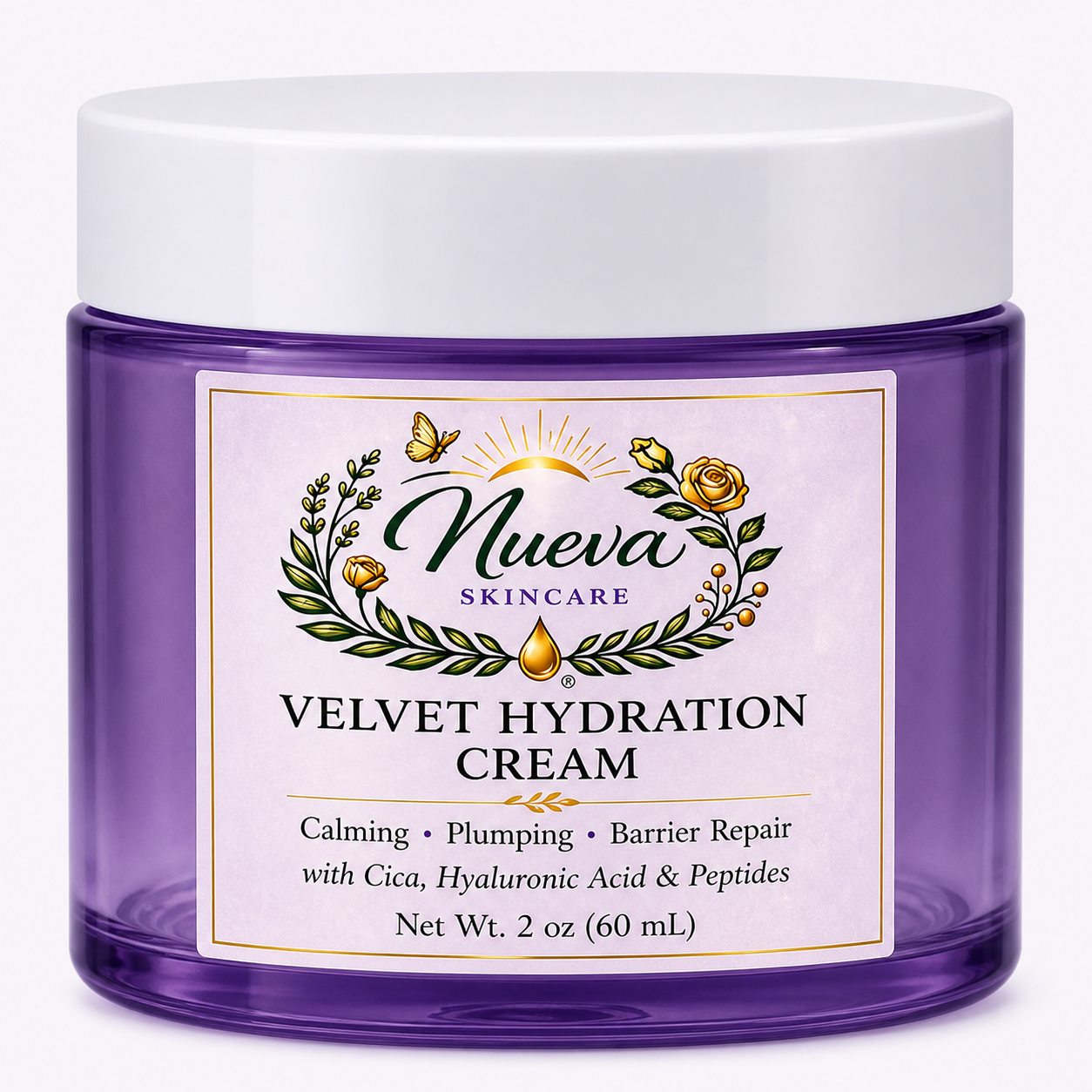 Velvet Hydration Cream Botanical Essential Oil Version