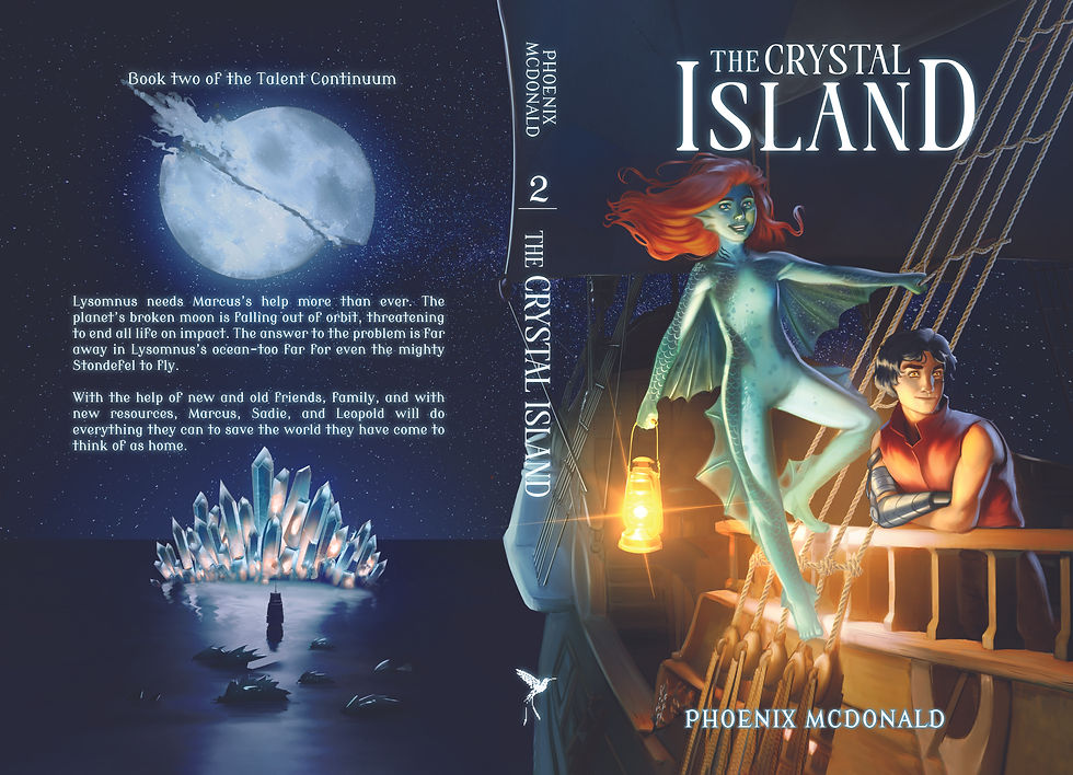 The Crystal Island (signed)