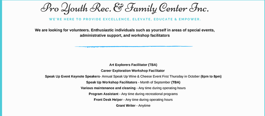 Pro Youyth Rec. & Family Center Inc. (1)