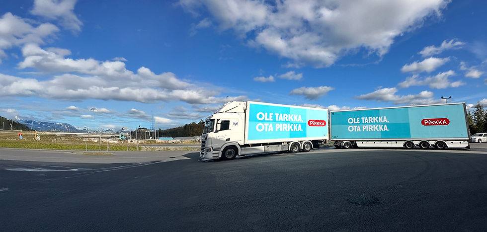 Pikakuljetukset Länsi- ja Etelä-Suomeen