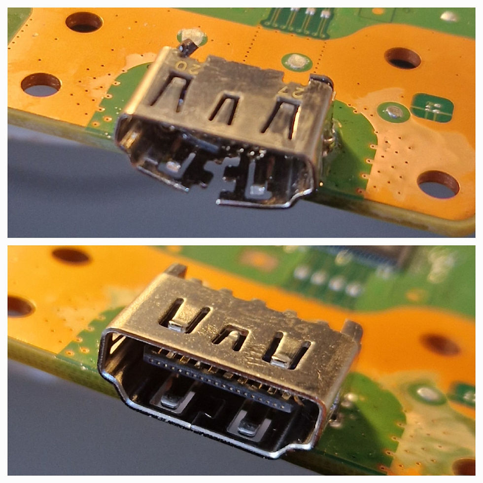 PS5 Pro - HDMI-portin vaihto