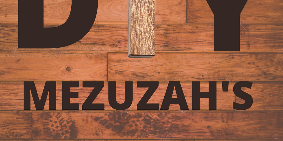 DIY Mezuzah Making!