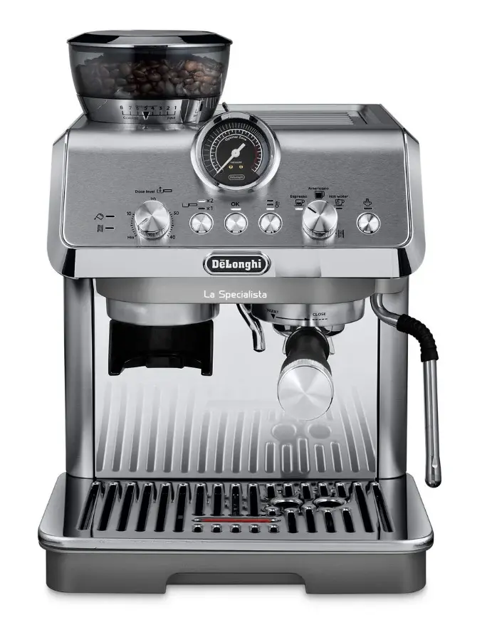 Delonghi - La Specialista Arte Manual Pump Espresso Machine - EC9155.MB