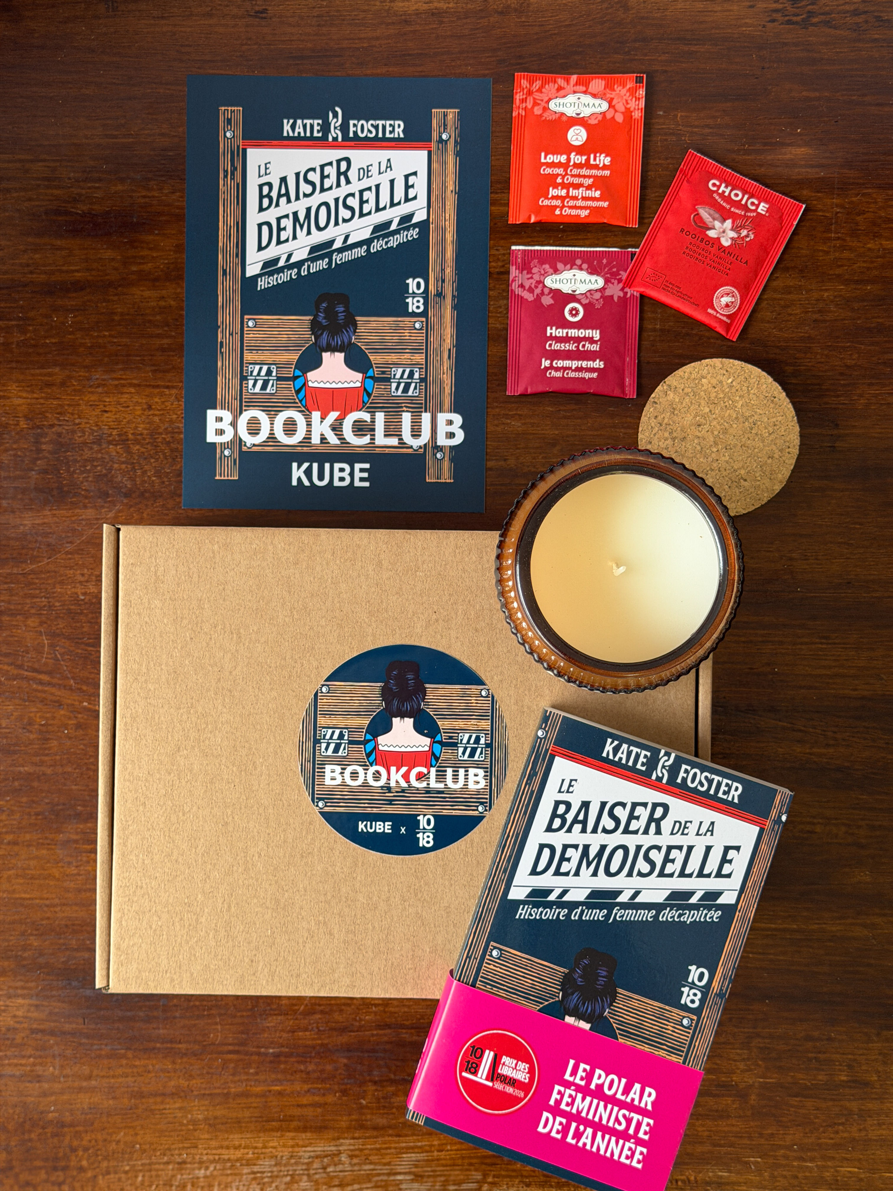 Box bookclub - Le baiser de la demoiselle