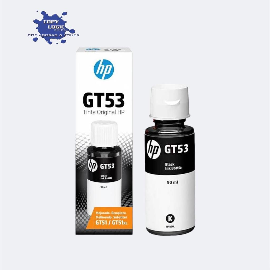 Botella De Tinta Negra Original HP GT53