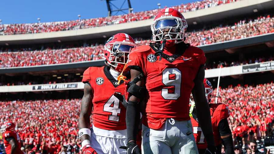 Chris Cole and Georgia eased past Oklahoma (Image credit: WJCL)