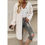 Thumbnail: Beige Long Body Button Down Pocket Coat