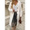 Thumbnail: Beige Long Body Button Down Pocket Coat