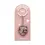 Thumbnail: Heart Shaped Quartz Key Ring