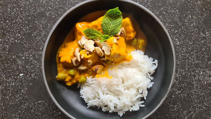 Butter paneer curry