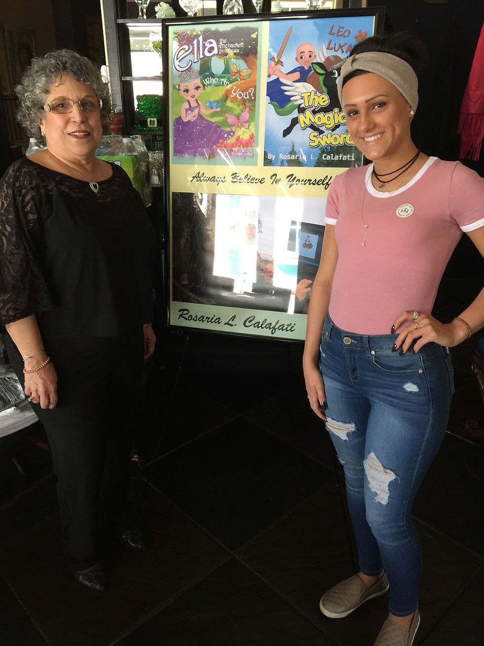 Rosaria L. Calafati and Taylor Cinelli of CAP