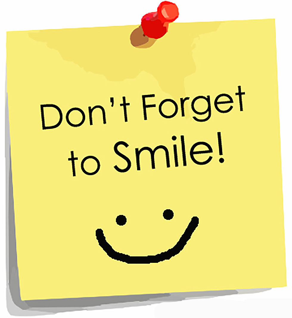 Don't Forget to Smile!