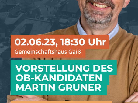 Gaiss - Vorstellung im Gemeinschaftshaus