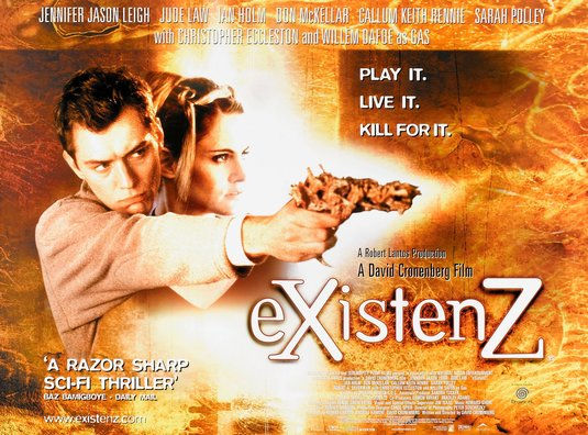 “eXistenZ” Movie Poster - Image Source