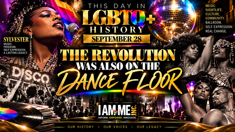 September 28: The Revolution Was Also on the Dance Floor