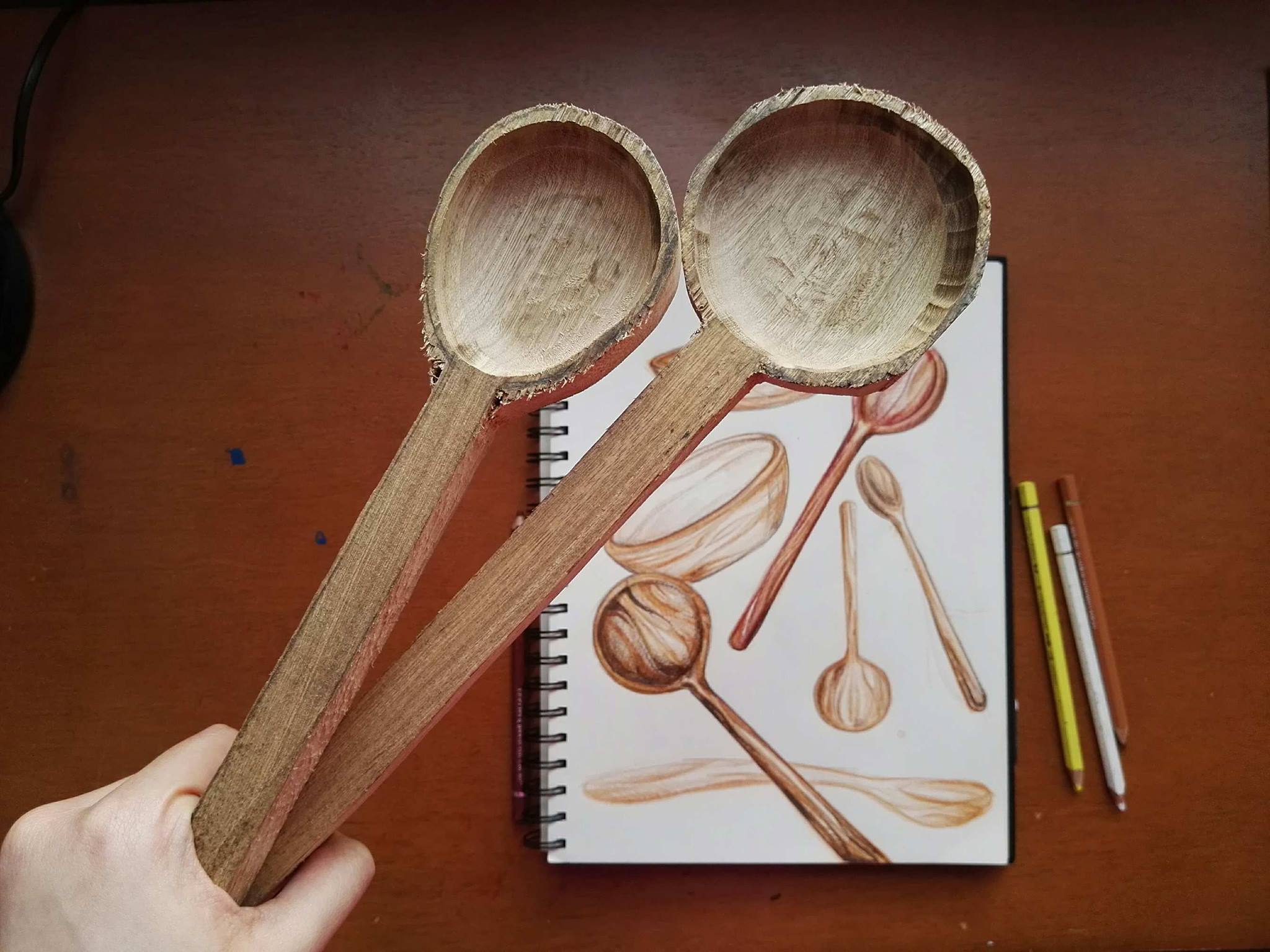 Wood craving