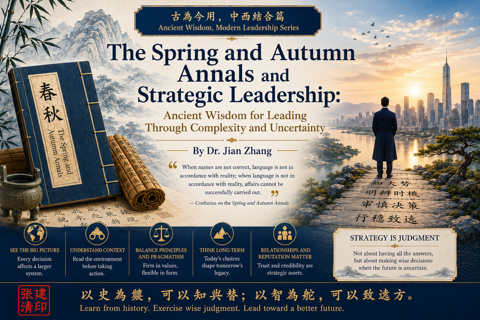 The Spring and Autumn Annals and Strategic Leadership: Ancient Wisdom for Leading Through Complexity and Uncertainty–Ancient Wisdom, Modern Leadership Series