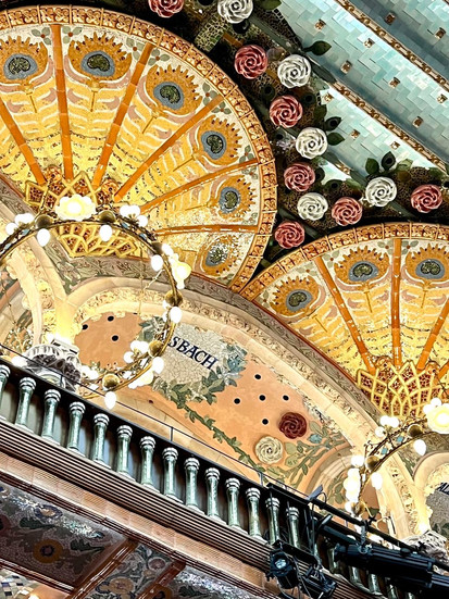 Palau de La Música Catalana. Acervo pessoal 