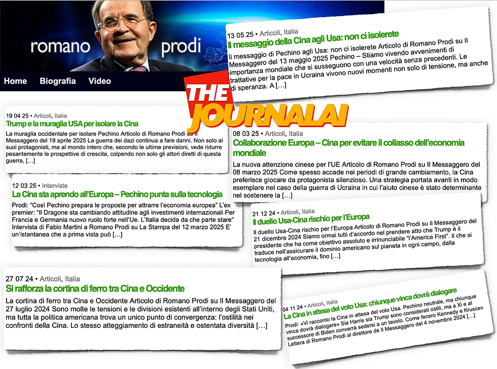 La raccolta degli articoli scritti da Romano Prodi sul suo blog personale (http://www.romanoprodi.it) e riportati su Il Messaggero