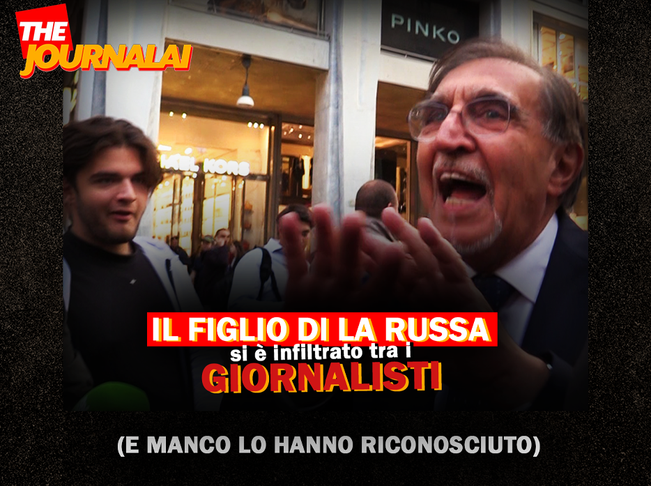 Il figlio di La Russa si è infiltrato tra i giornalisti. E nessuno l’ha riconosciuto