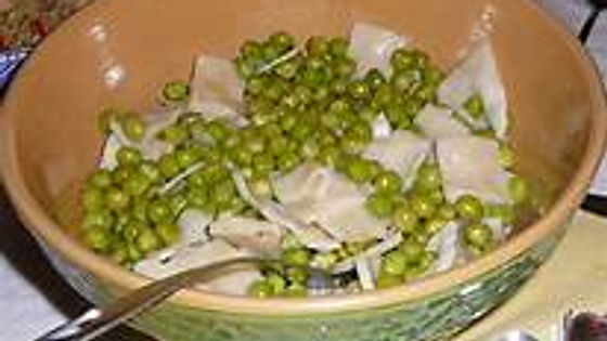 Peas and Dumplings Soup