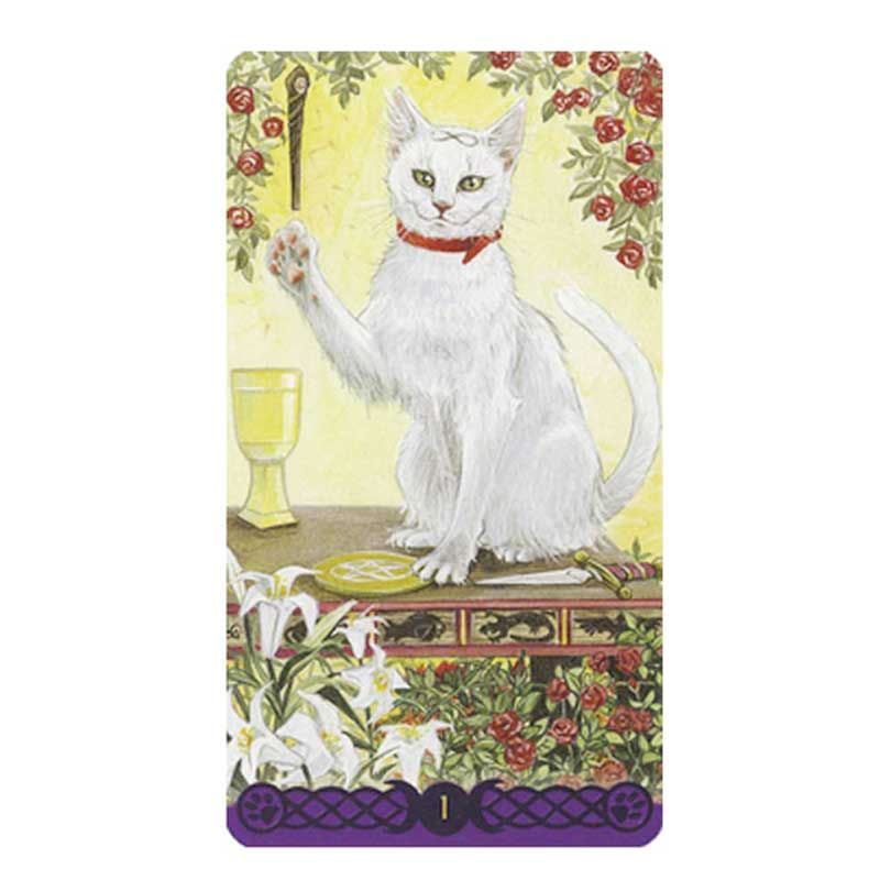 Thumbnail: Tarot of Pagan Cats - card