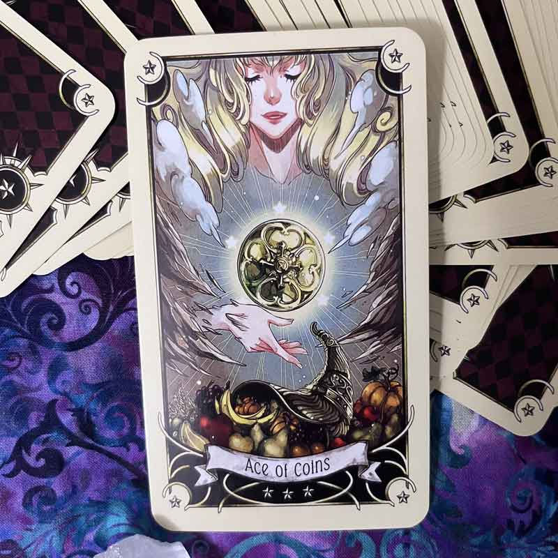 Thumbnail: Mystical Manga Tarot card