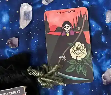 The Death card from the Morgan-Greer deck.