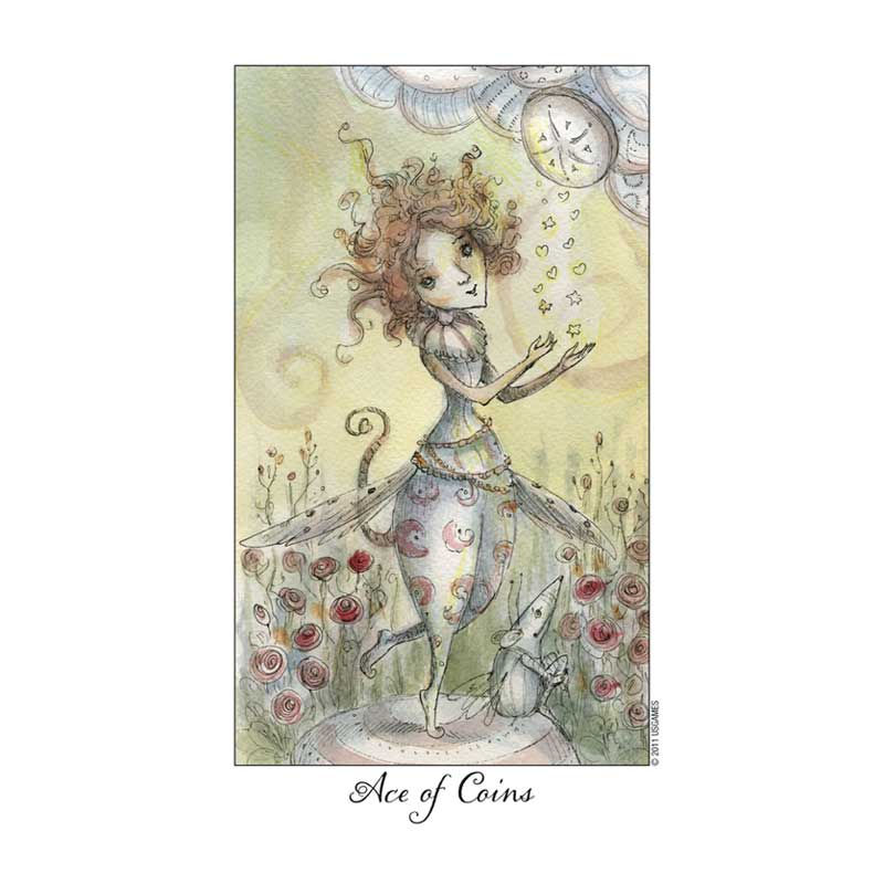 Thumbnail: Joie de Vivre Tarot card