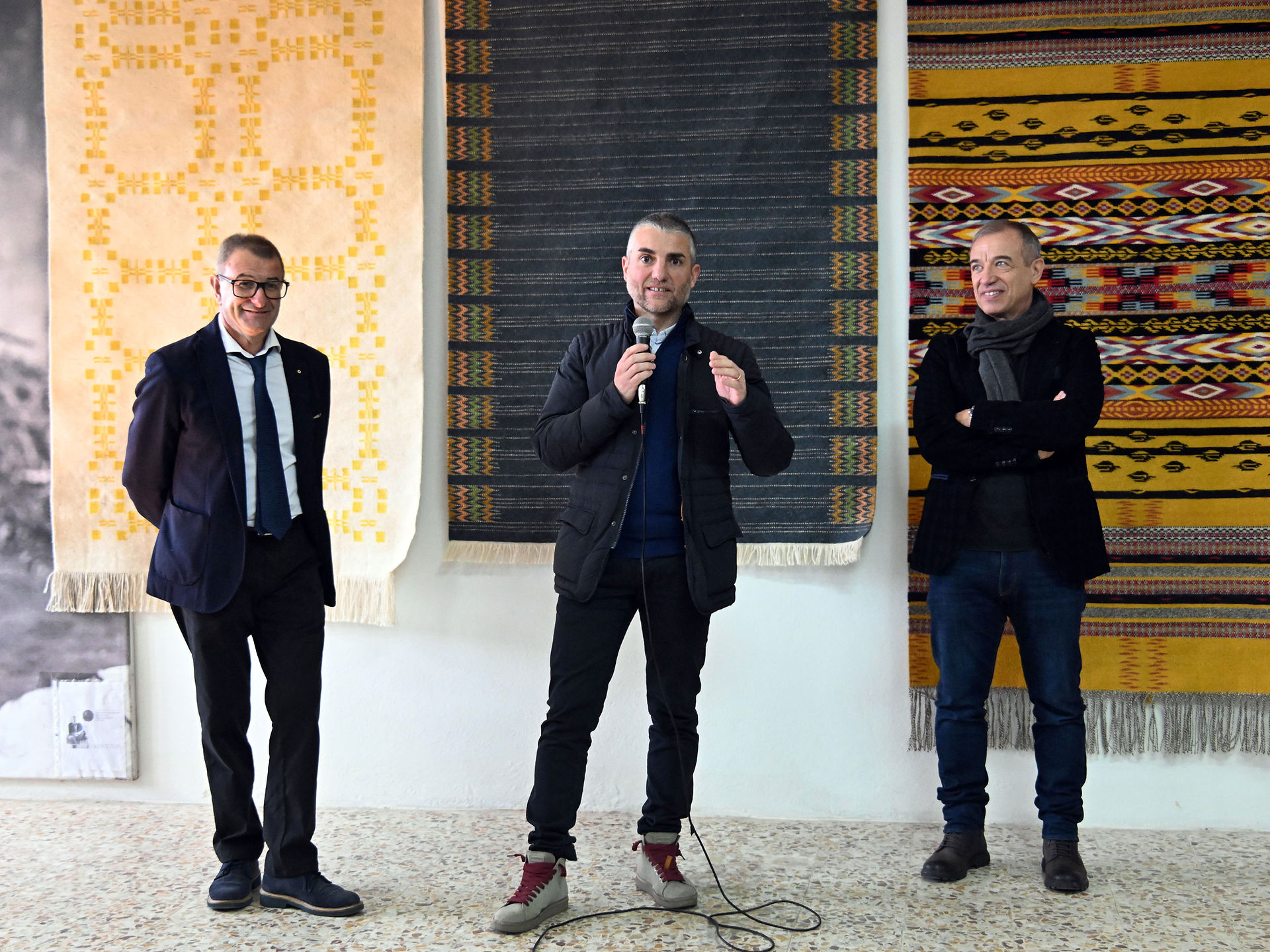 Il Sindaco Giuseppe Mellino presenta le opere terminate
