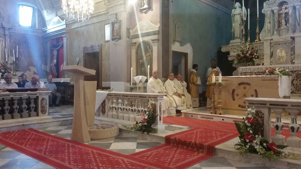 021 GUSPINI SAN NICOLA Adeguamento Liturgico Arch. Angelo Ziranu