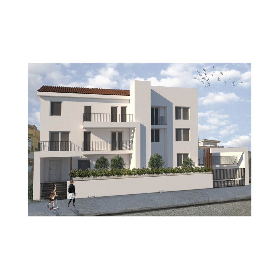 108 NUORO CASA VIA CUCCA RENDER Arch Angelo Ziranu