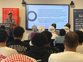 جامعة ليوا تنظم جلسة حوارية حول افسح الطريق لمركبات الطوارئ فوراً