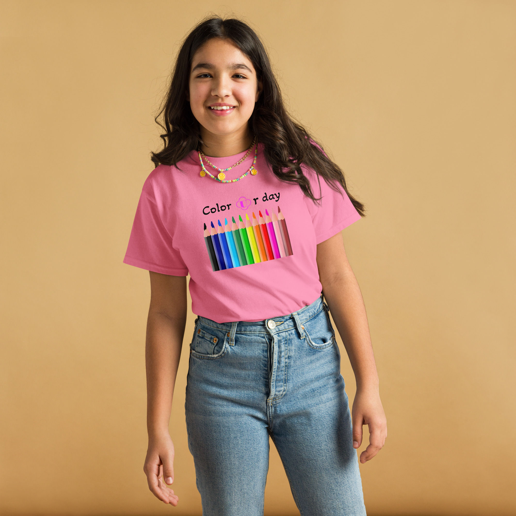  Color Youth classic tee