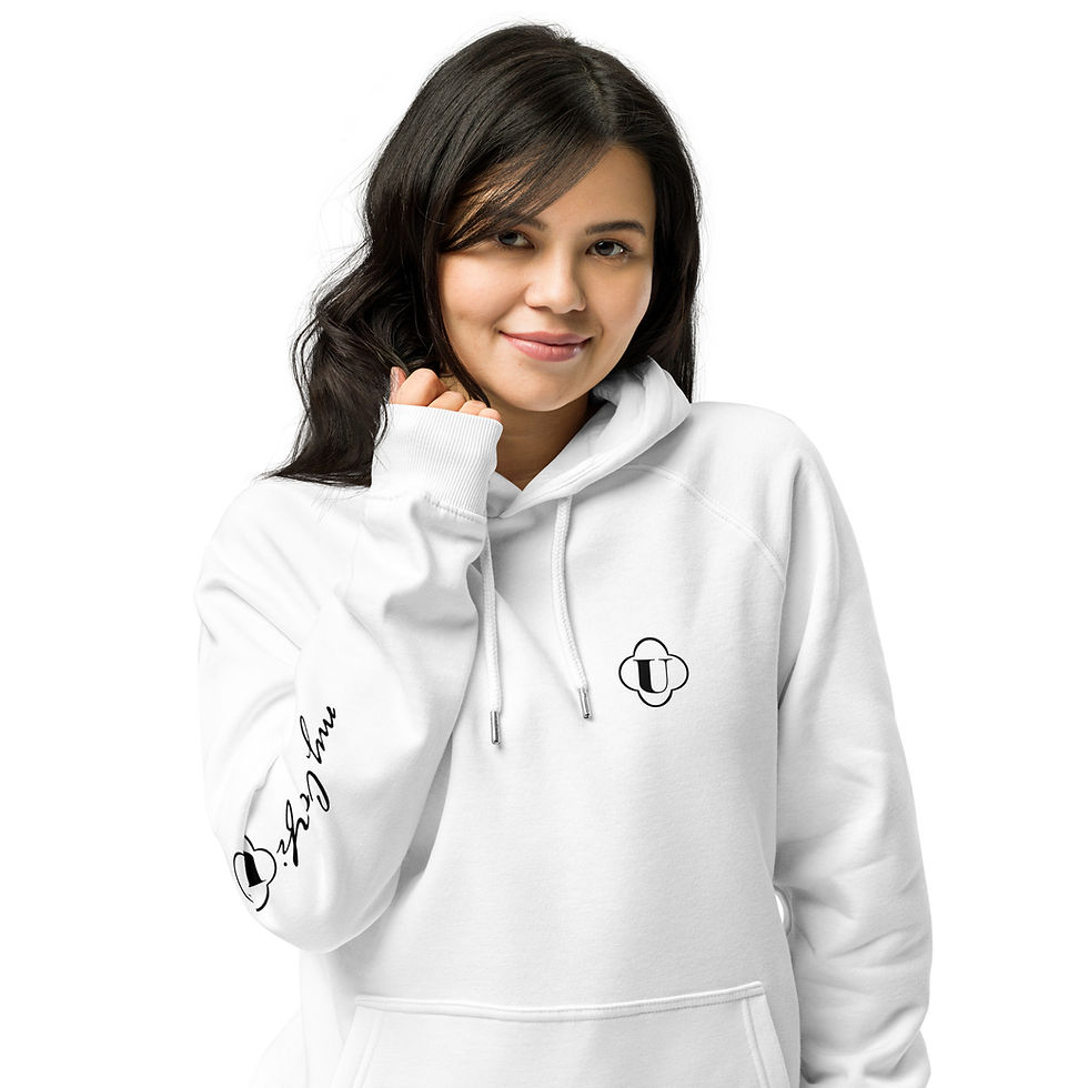 Thumbnail:  Change Unisex eco raglan hoodie