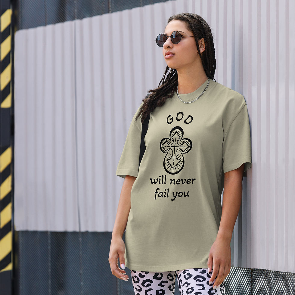 Thumbnail: Oversized faded t-shirt