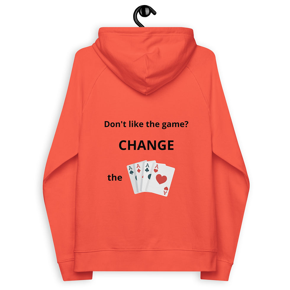 Thumbnail:  Change Unisex eco raglan hoodie