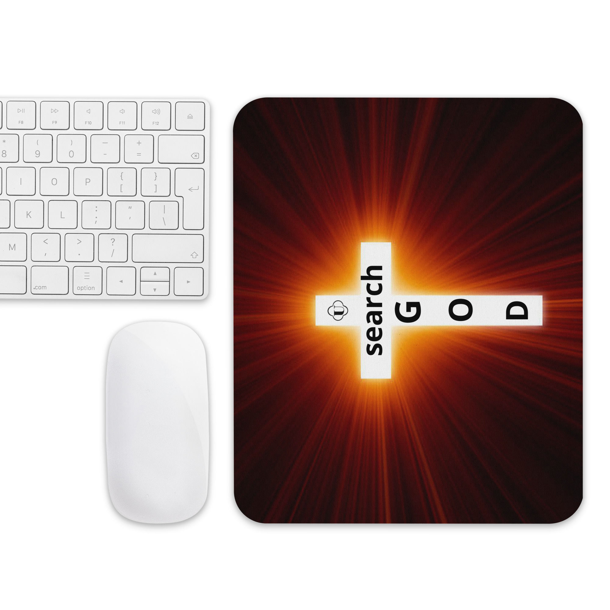  Search God Mouse pad