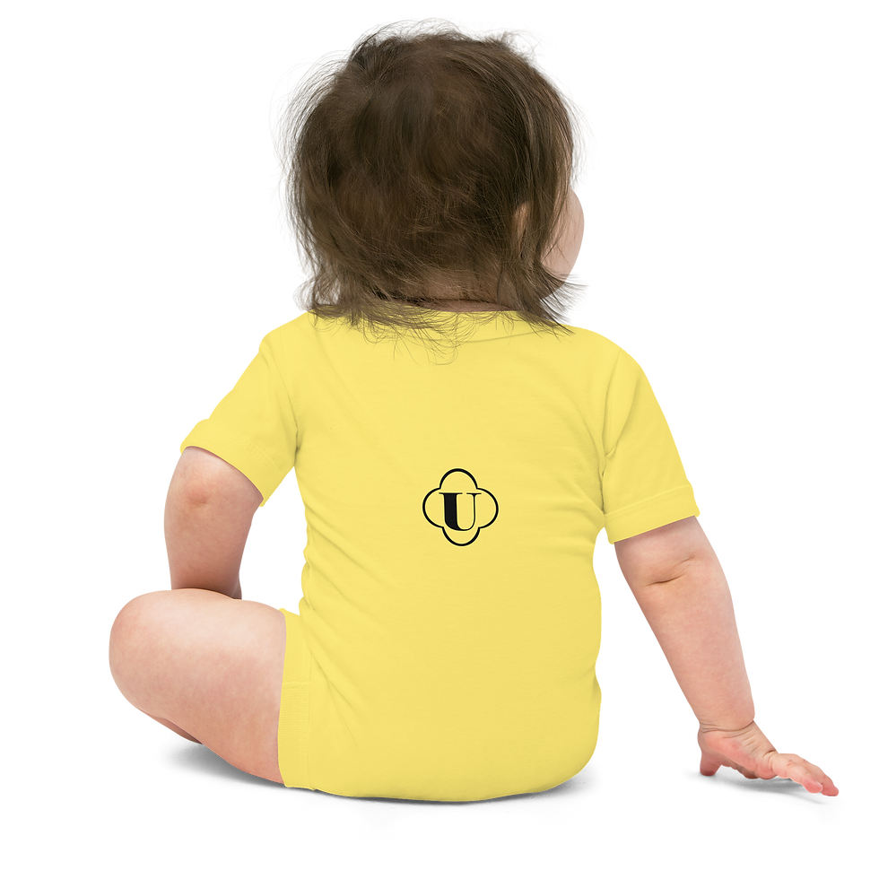 Thumbnail: Future Genius Baby short sleeve one piece