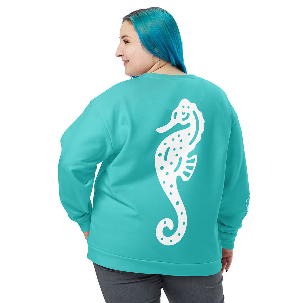 Thumbnail:  Sea horse Unisex Sweatshirt