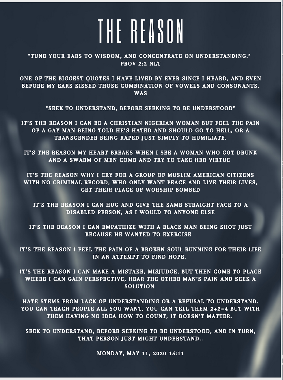 The Reason Poetry Poster