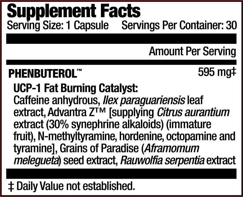 Miniatura: Phenbuterol 30c - Musclemeds