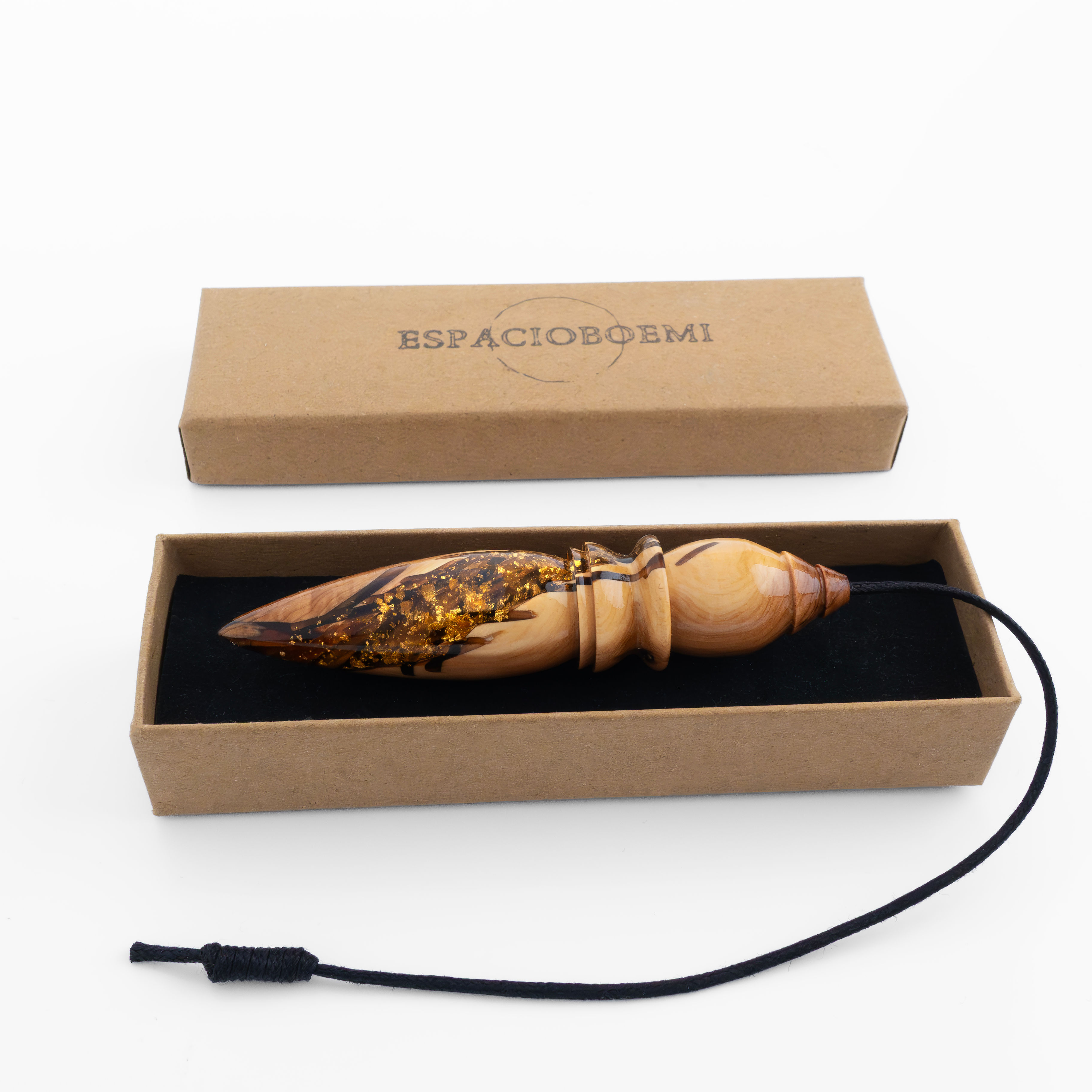 Pendule personnalisé en or