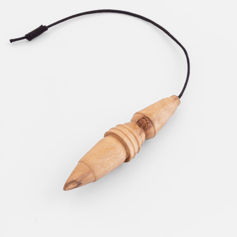 Miniatura: Péndulo personalizado en madera