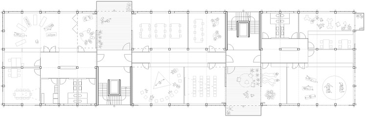 Quartiershaus Horner Aufschwung_Grundriss 1.OG