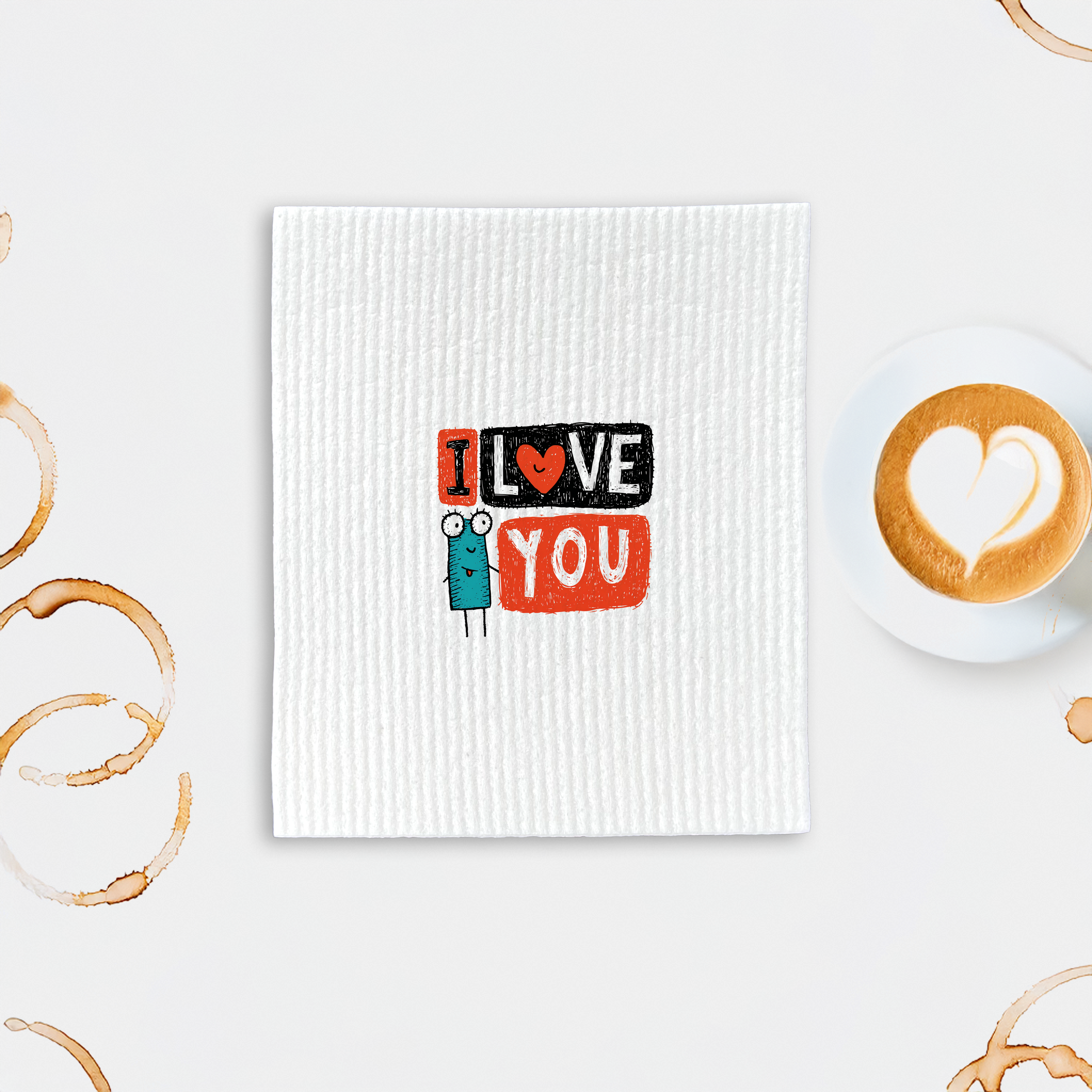 I LOVE YOU - Tiskirätti