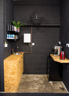 Kitchen facilities at Fitology Hub Brockley